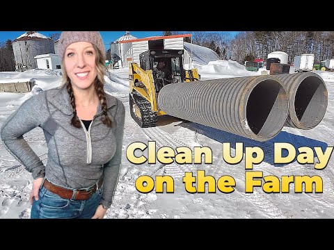 Clean Up Day On The Farm