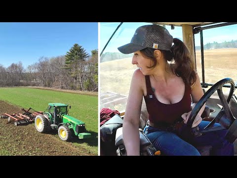 Up close personal Watch me disc 100 acres of cover crop