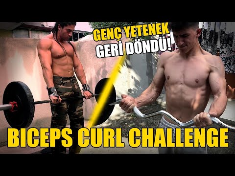 Linç Yiyen Takipçimle Yıllar Sonra BICEPS CURL CHALLENGE