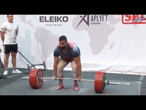 Cenk Koçak IPF Worlds 2019 1st place 120kg JR 892 5 WORLD