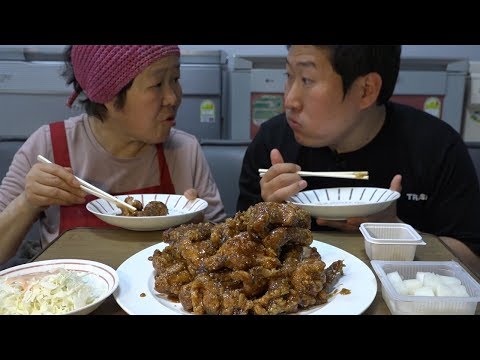 지금까지 이런 맛은 없었다 이것은 갈비인가 통닭인가 갈비치킨 요리 먹방 Mukbang eating show
