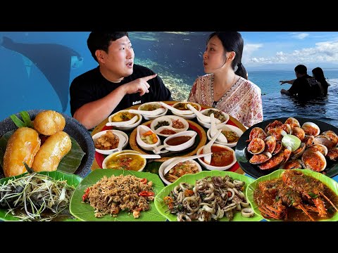 인도네시아 발리 여행 스노쿨링과 각종 맛있는 먹방까지 인도네시아 발리 로컬 맛집 먹방 Mukbang