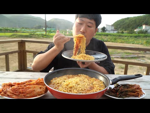 당장 라면 끓이러 가게 만드는 신라면 5봉 Shin ramyun Hot instant noodles 요리