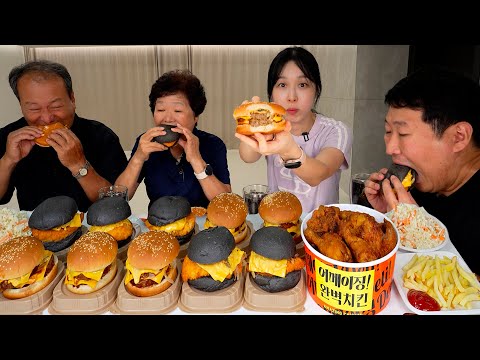 더블패티 햄버거가 2 980원 또 하나의 갓성비 어메이징 버거 Tasty burger with great