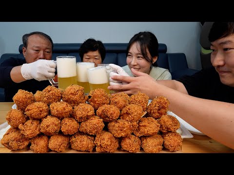 치쏘 치맥 비비큐 황금올리브 닭다리 먹방 BBQ Fried Chicken Drumsticks 먹방