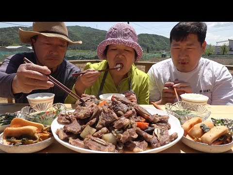 부드러운 그 맛 LA 갈비찜 Korean style Braised Short Ribs 요리 먹방