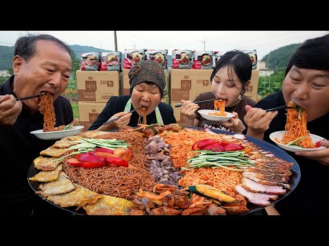 매콤새콤 더미식 비빔면 을 더 맛있고 다채롭게 먹는 방법 Spicy and sour Bibimmyeon