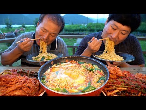 한층 더 업그레이드 된 60주년 삼양라면 리뉴얼 Renewed Samyang Ramen 요리 먹방
