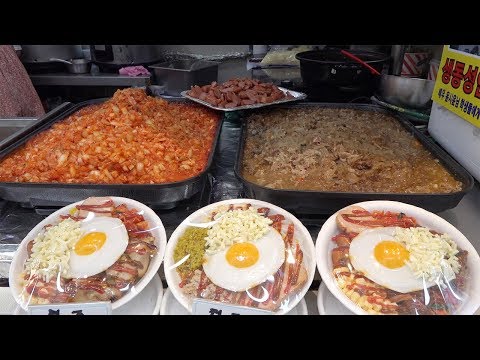 간단히 먹을 수 있는 푸짐한 노량진 컵밥 Cup rice 먹방 Mukbang eating show