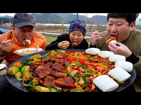 동파육과 고추잡채를 10분만에 뚝딱 손쉽게 만드는 차오차이 동파육 고추잡채 Dongpayuk Chili