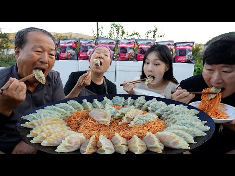 실패없는 더미식 이번엔 만두 육즙 가득 더미식 육즙만두 3종 세트 먹방 Meat Kimchi Shrimp