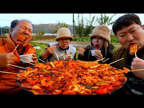 삼겹살에 차돌 새우 치킨 어묵까지 육해공 가득 넣은 삼도리탕 feat 이마트 스타세일 Samdoritang
