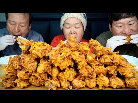 바삭함이 그대로 느껴지는 가마솥 감자 치킨 Fried POTATO CHICKEN cooked
