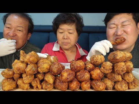 교촌치킨 닭다리 Kyochon s drumsticks 세트 3가지맛 먹방 Mukbang eating show