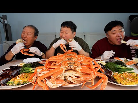 레전드 야구선수 양준혁님께서 대게와 포항 송라 쪽파를 드시러 오셨습니다 Snow crab mukbang