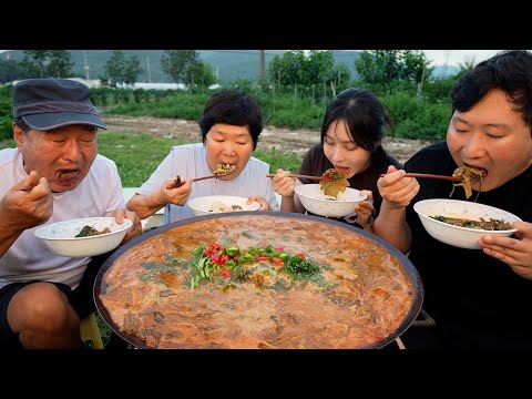 더운 여름 보양식으로 딱 교동 염소탕으로 원기 보충 먹방 Goat soup 요리 먹방 Mukbang
