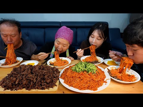 불맛 입힌 한우불고기와 비빔국수 의외로 맛있는 조합 Hanwoo Bulgogi Spicy Bibim