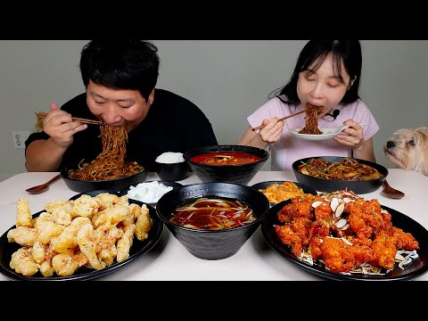 이삿날엔 역시 짜장면 탕수육에 깐풍기까지 푸짐한 중식 먹방 Jjajangmyeon Tangsuyuk 요리