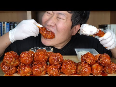 화끈하게 매운 맛 BBQ 뱀파이어 치킨 BBQ hot spicy taste Vampire chicken