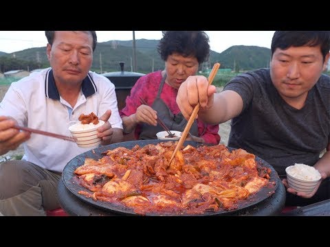 매콤하고 맛있는 고추장삼겹살 Spicy Grilled Pork Belly 요리 먹방 Mukbang