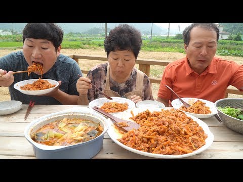 수산시장에서 사온 싱싱한 회로 만드는 회밥 Raw fish with rice 요리 먹방 Mukbang