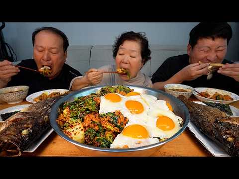 화제의 그 음식 양푼이에 봄동 듬뿍 봄동비빔밥에 우럭구이 된장찌개까지 Bomdong Bibimbap 요리