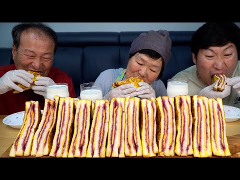 직접 키운 포도로 만든 포도잼으로 만드는 몬테크리스토 샌드위치 Monte Cristo sandwich