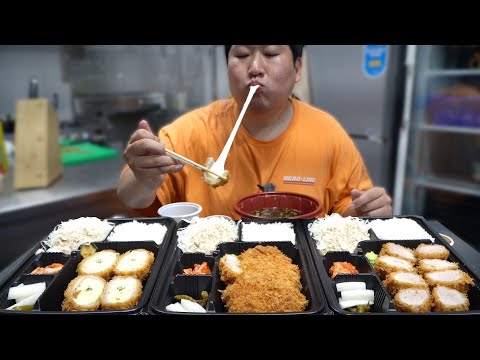 배달어플 5점 만점의 친구가게 맛은 등심 안심 치즈 돈까스 Sirloin Tenderloin Cheese