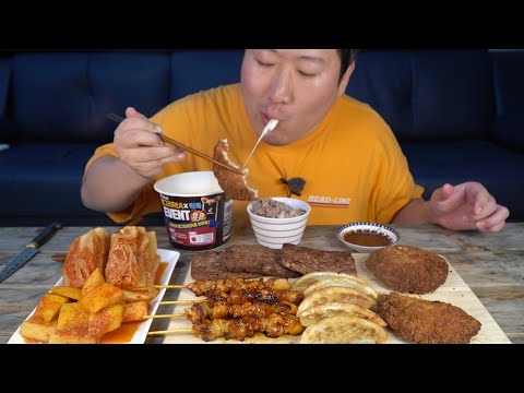 간편하고 맛있는 각종 냉동식품 Various kinds of frozen food 요리 먹방 Mukbang