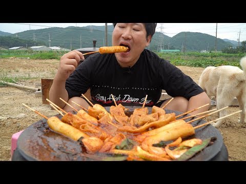 이거 왜 이리 맛있어 떡볶이 Tteokbokki Spicy rice cakes 요리 먹방 Mukbang