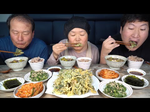 직접 캔 냉이로 만든 맛있는 된장찌개 냉이무침 냉이튀김 Shepherd s purse Dishes 요리