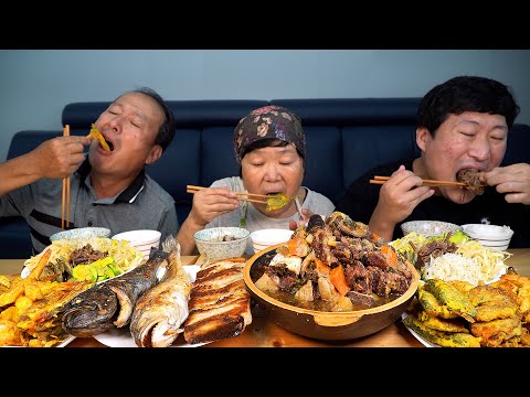 추석맞이 한 상 가득 명절음식 먹방 Chuseok Korean Thanksgiving Day 요리 먹방