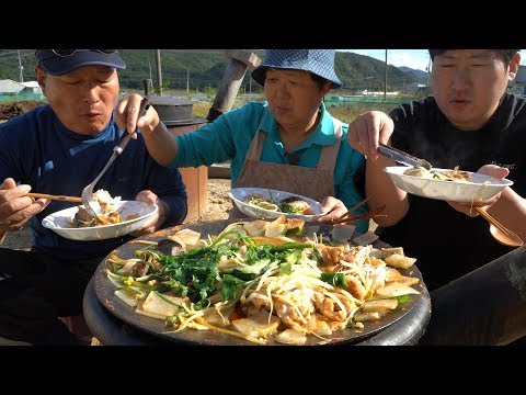 요즘 제철인 아귀로 만든 아귀탕 Monkfish Soup 요리 먹방 Mukbang eating show