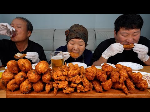 염지부터 튀김옷까지 수제로 만든 가마솥 통닭 기름기 쏙 빠진 바삭한 치킨 Homemade Fried