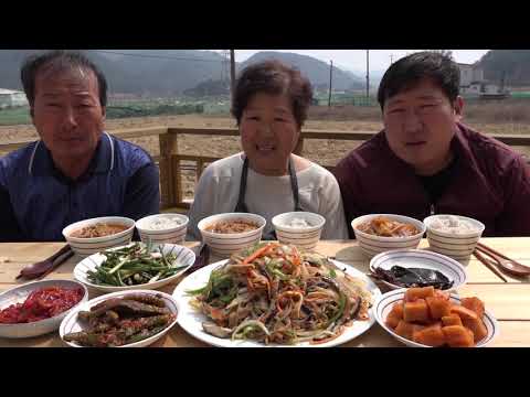 어렵다는 잡채도 뚝딱 잡채 소고기국 Japchae beef soup 요리 먹방 Mukbang eating