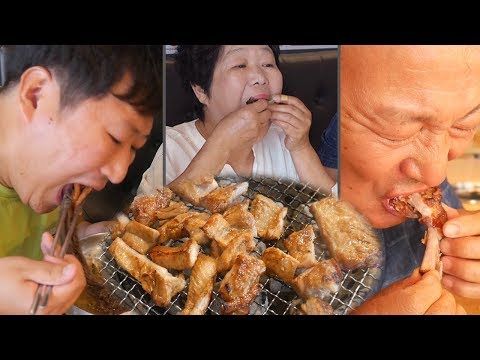 3인3색 갈비 즐기기 무한리필 명륜진사갈비 먹방 Mukbang eating show