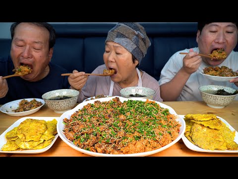 제철 꼬막 한 가득 쫄깃하고 고소한 꼬막비빔밥과 미역국 육전까지 Cockle Bibimbap 요리 먹방