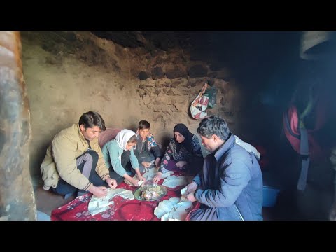 The famous breakfast of the nomads and the village of