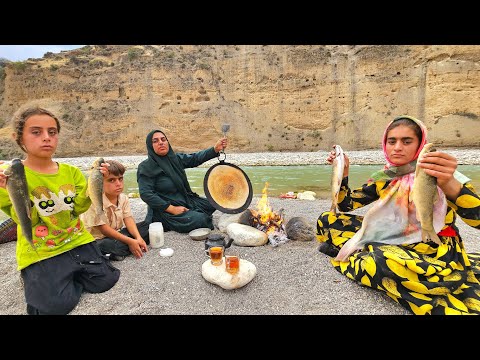 From River to Fire Nomadic Woman s Fishing Cooking Journey