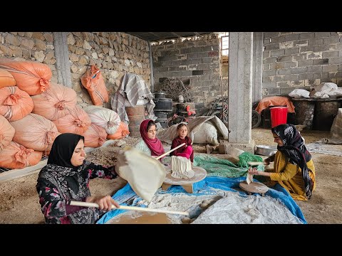 Traditional Nomadic Bread Baking A Taste of Simplicity