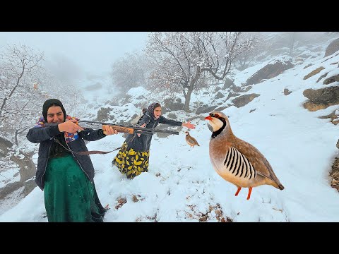 Snowy Day Kebab Hunt Did Soghra the Nomad Woman Succeed