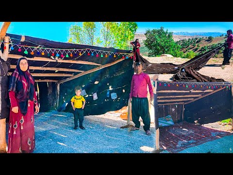 how to set up a BHOON nomadic tent