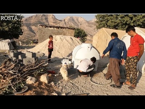 Nomadic Life Making Chicken Nests