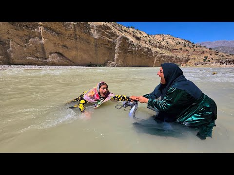 When Fishing in a Wild River Turns Into Survival