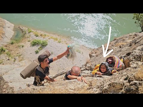 Nomadic Life Part 3 Fishing Catching Fish and Crossing