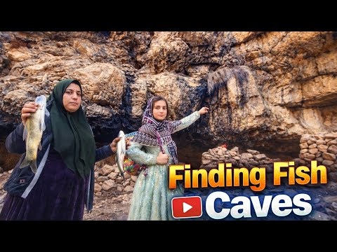 Real Adventure Fishing Dangerous Roads Sleeping in a Cave