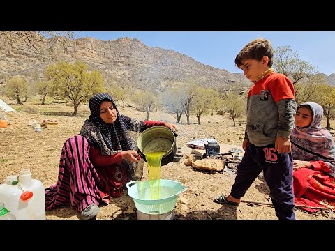 Iranian food cooking traditional nomadic food Kardeh