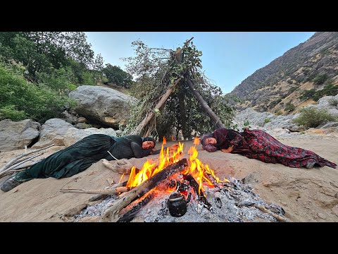Nomad Woman Fishing in Iran s Wild River Brave Adventure in