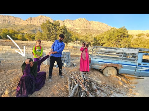 Saghar Her Husband s Tough Life Gathering Firewood in the