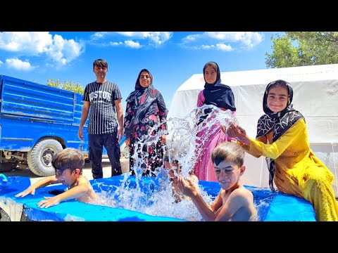 Building a Pool for the Kids Nomad Life Nomadic Lifestyle